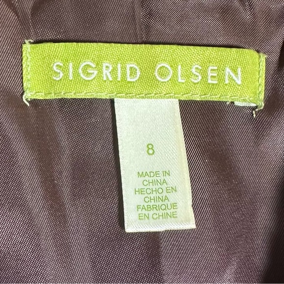 Vintage Sigrid Olsen Tweed Blazer Button Down Jacket Women’s Size 8 - Picture 11 of 12